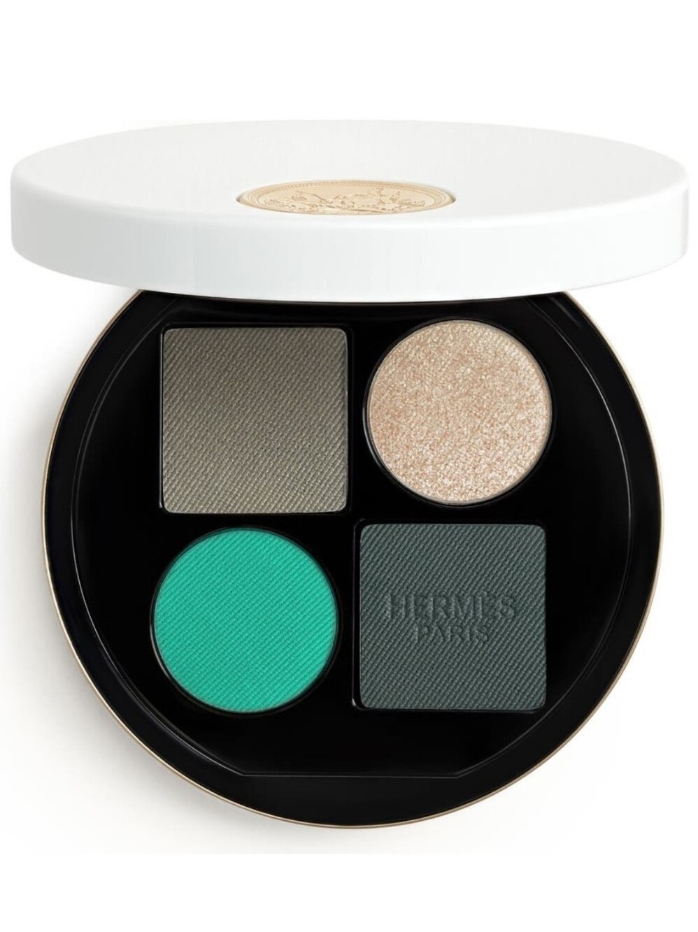 NEW~ Hermès Ombres d'Hermès - Eyeshadow Quartet~ 02 Ombres Végétales